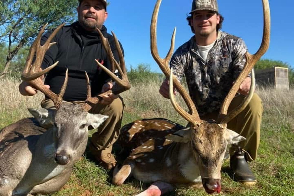 Trophy exotic taken with Rockin' B Outdoors