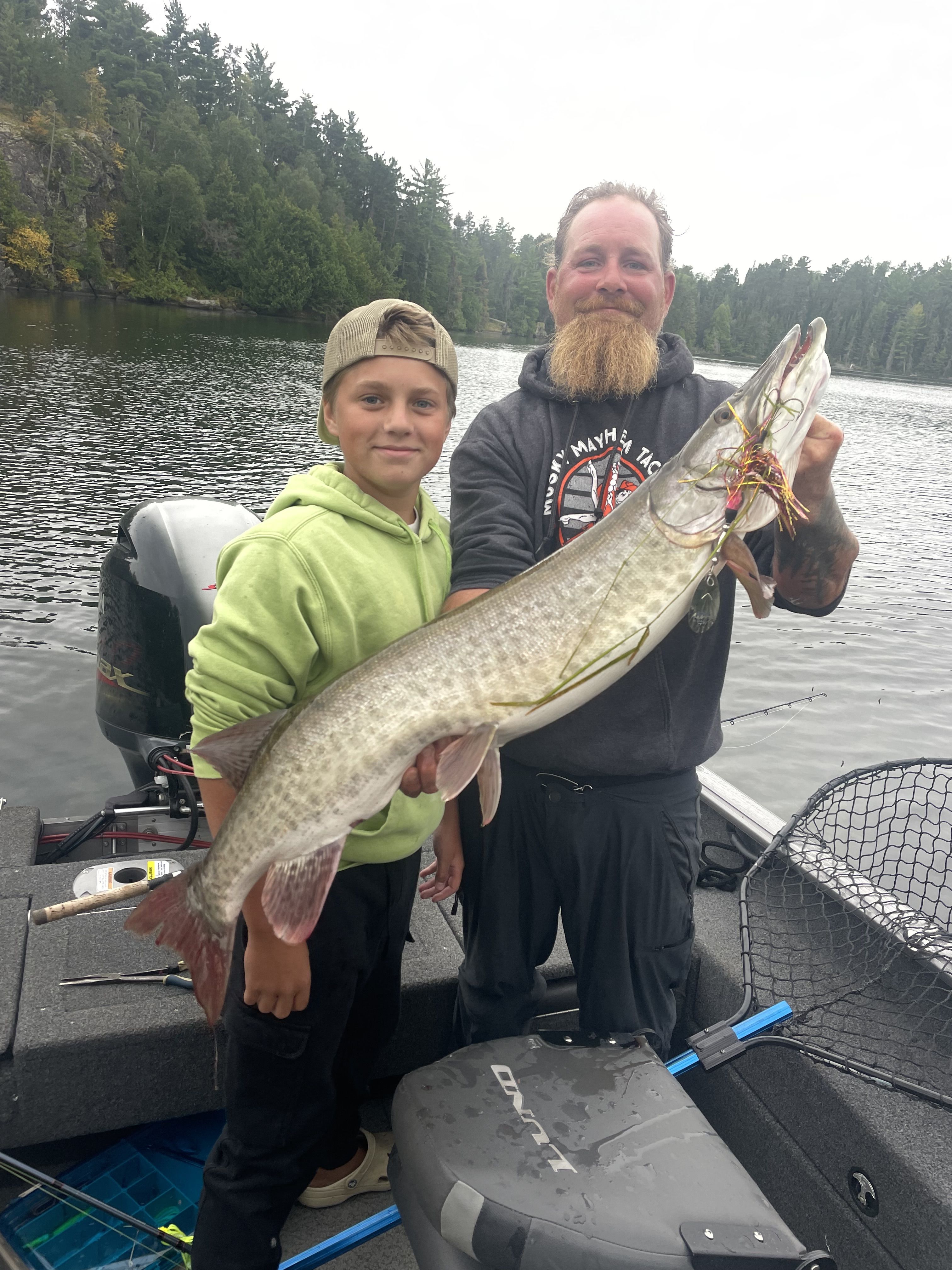 Jake Guide Crow Lake Muskie