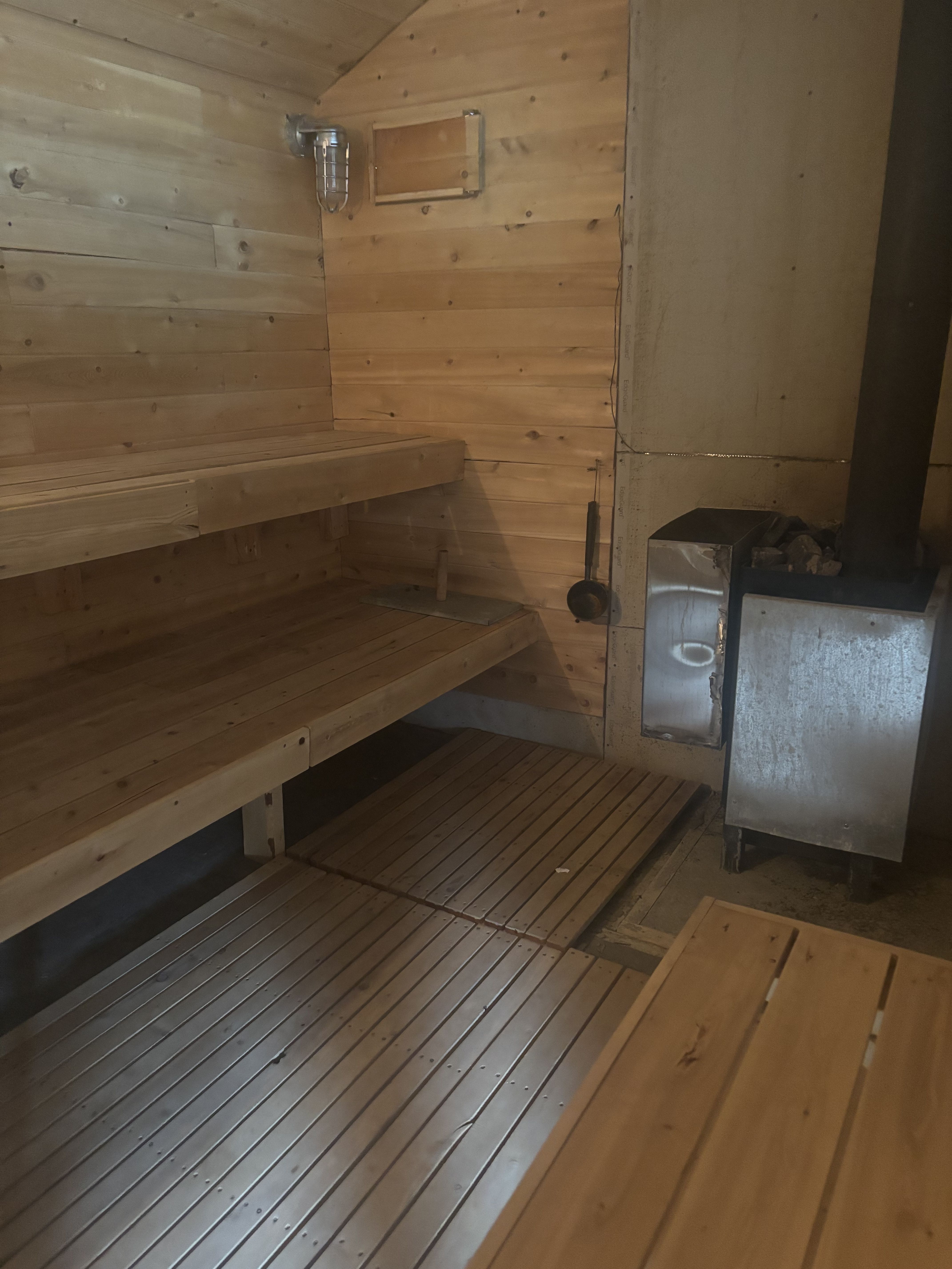 Sauna on the lake