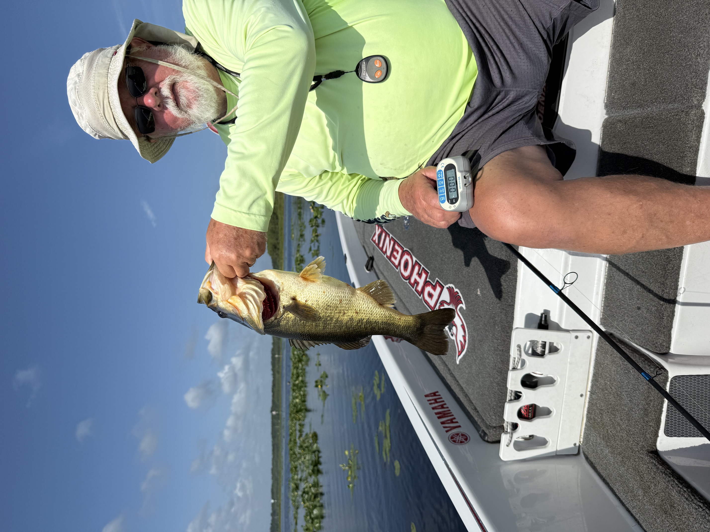 Captain Oliver guiding on the St. Johns River