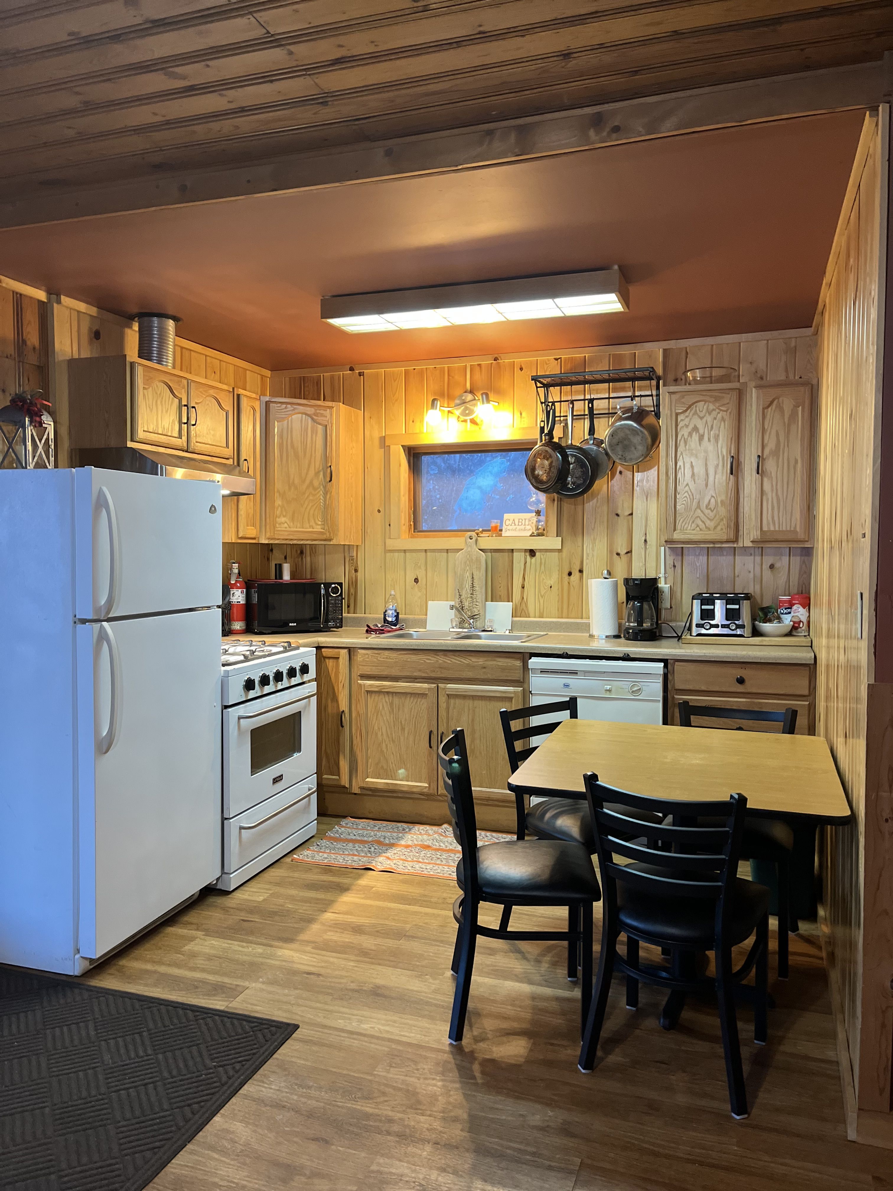 Cabin 6 kitchen